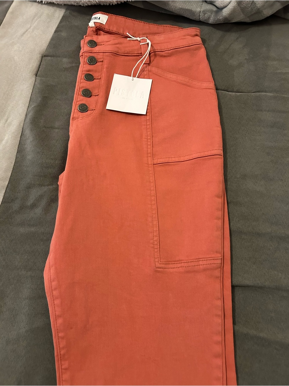 PISTOLA Women's Coral Button-Front Jeans 32 - Picture 5 of 5